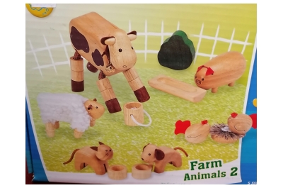 Farm készlet - házi állatokkal